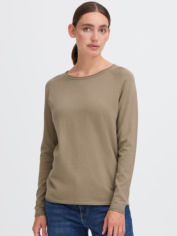 Pullover 'FKEANA' di Oxmo in beige: frontale