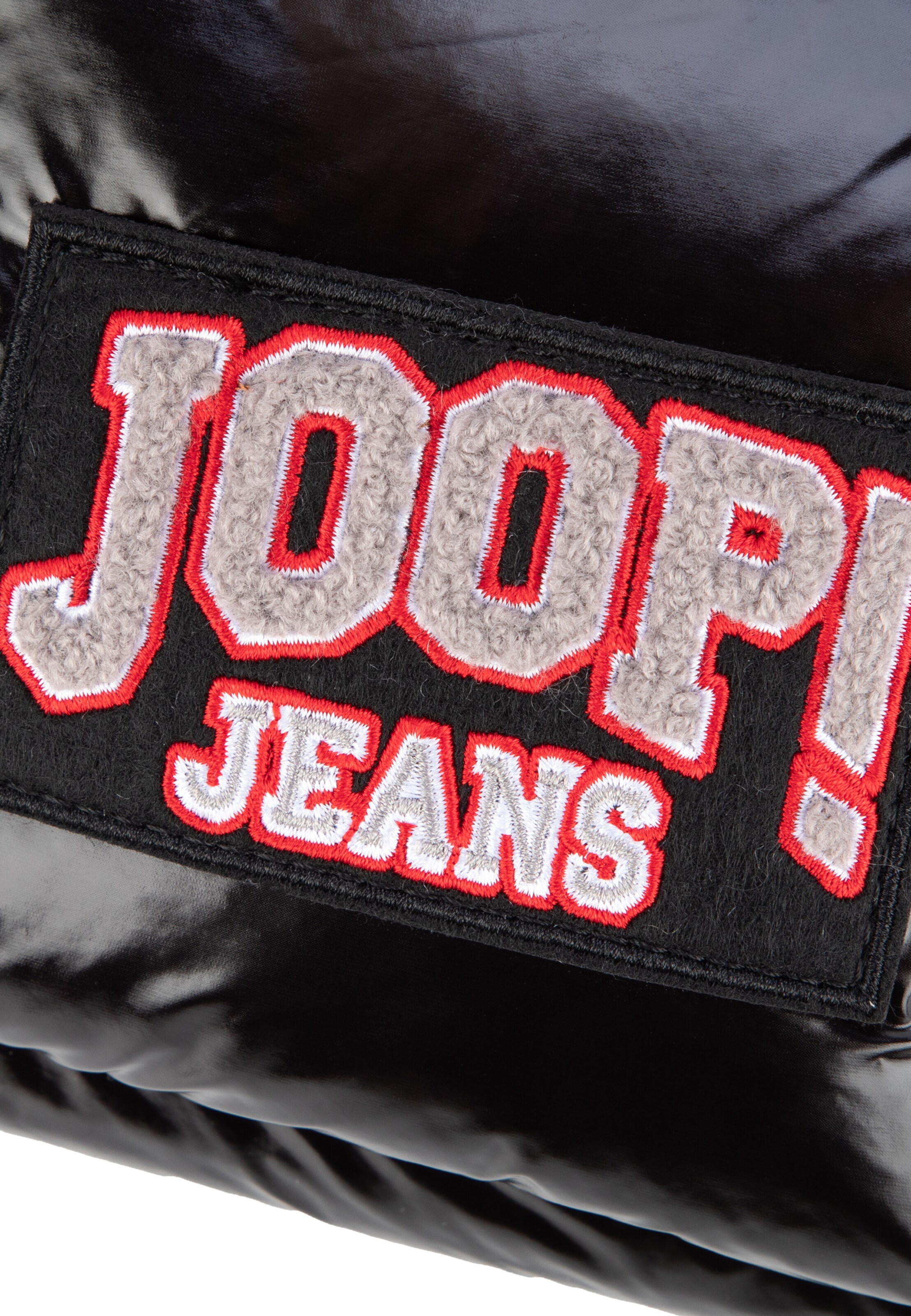 JOOP! Jeans - Shopper 'Varsity May' en negro