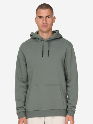 Only & Sons Sweatshirt 'Ceres' in Groen