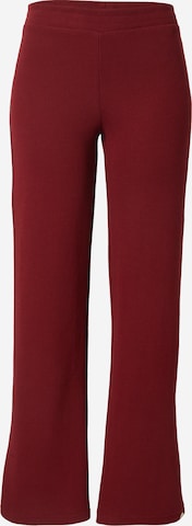 OH APRIL Flared Παντελόνι 'Lyle' σε κόκκινο: μπροστά