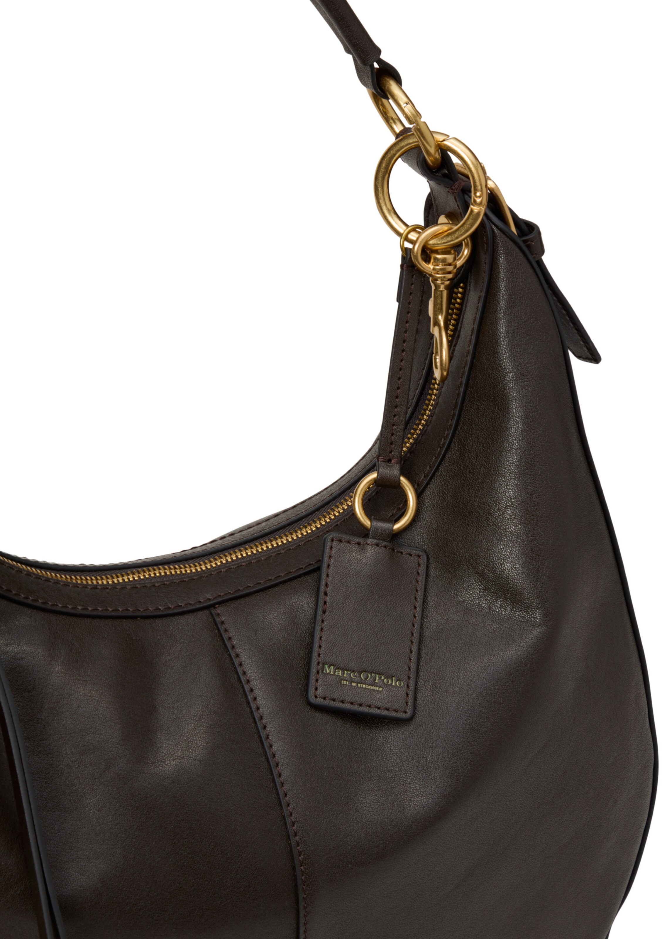 Marc O'Polo Shoulder bag 'Philine' in Brown: front