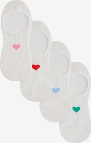 NextStopalice 'Heart' - bijela boja: prednji dio