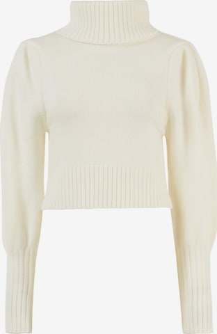 Pull-over LELA en beige : devant