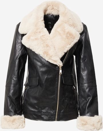 River Island - Chaqueta de entretiempo en negro: frente