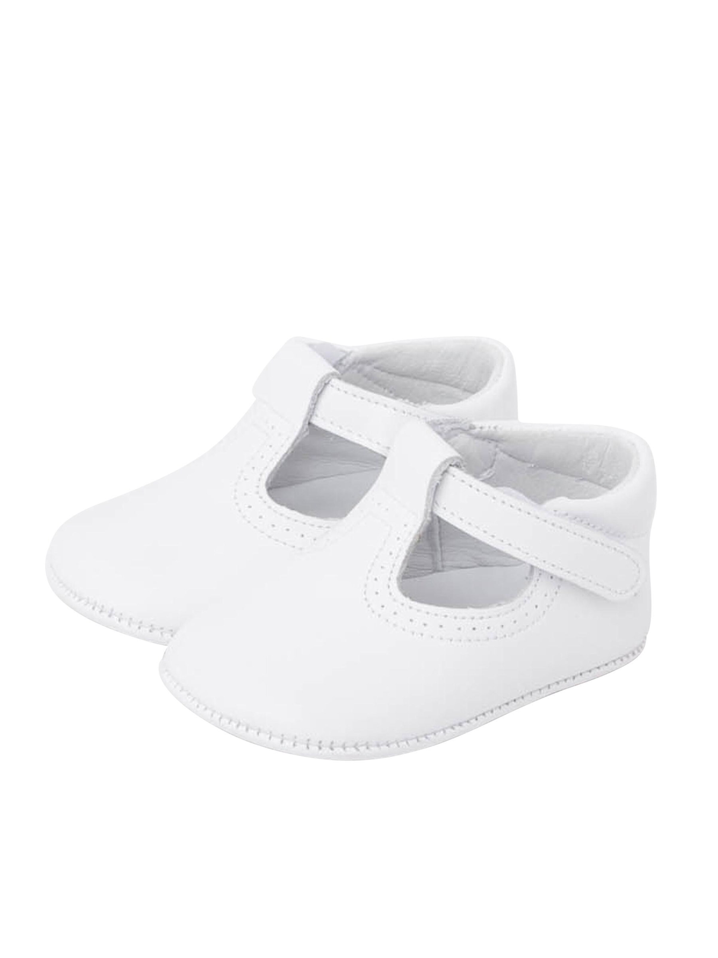 Pisamonas - Zapatos primeros pasos en blanco