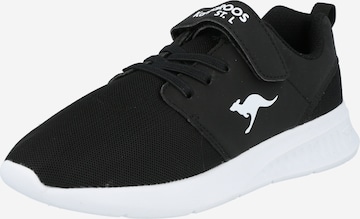 KangaROOS Sportovní boty – černá: přední strana