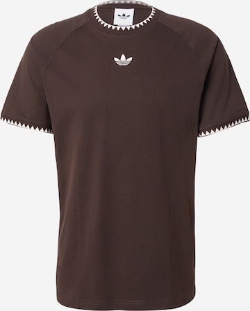 ADIDAS ORIGINALSMajica - smeđa boja: prednji dio