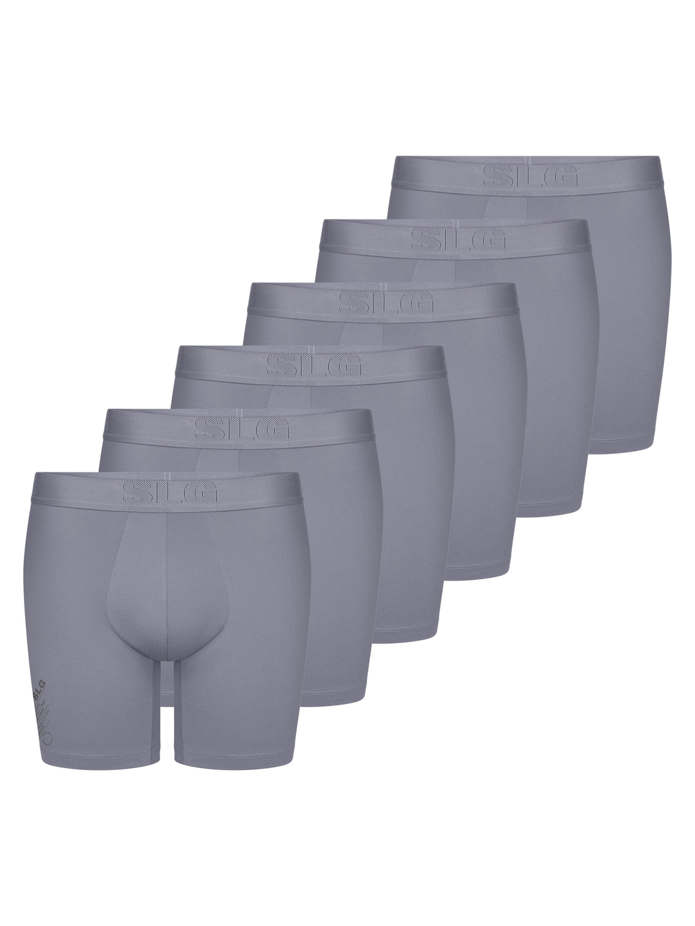 SLOGGI Boxershorts 'SLG Base Soft' in M in de kleur Grijs, Productweergave
