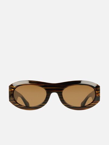 FERRAGAMO Sunglasses in Brown