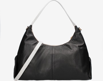 Borsa a spalla di Roberta Rossi in nero: frontale