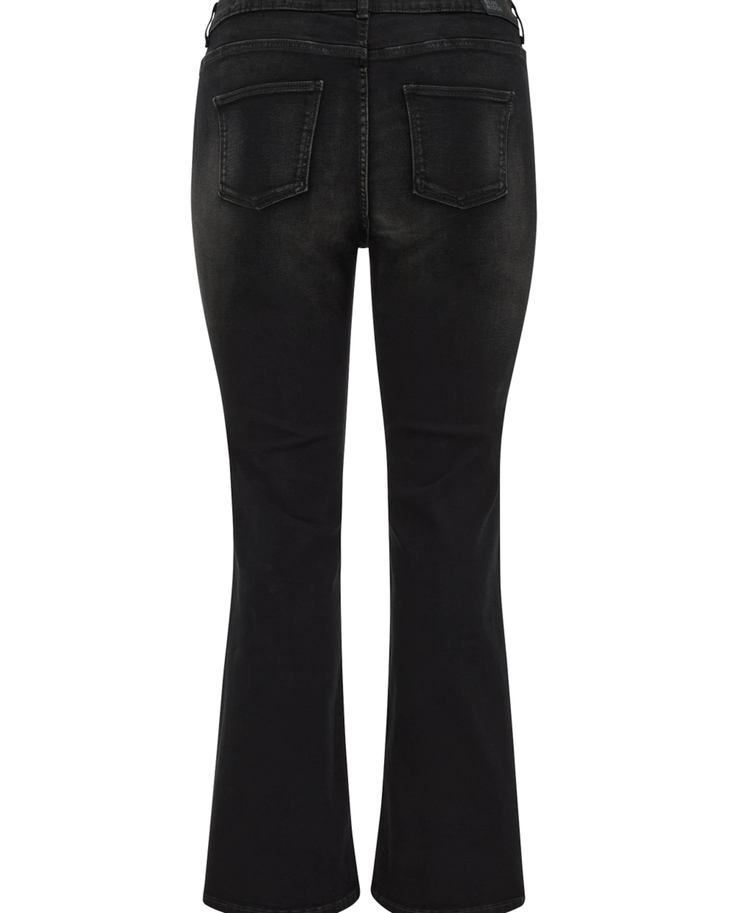 WE Fashion Bootcut Τζιν σε μαύρο