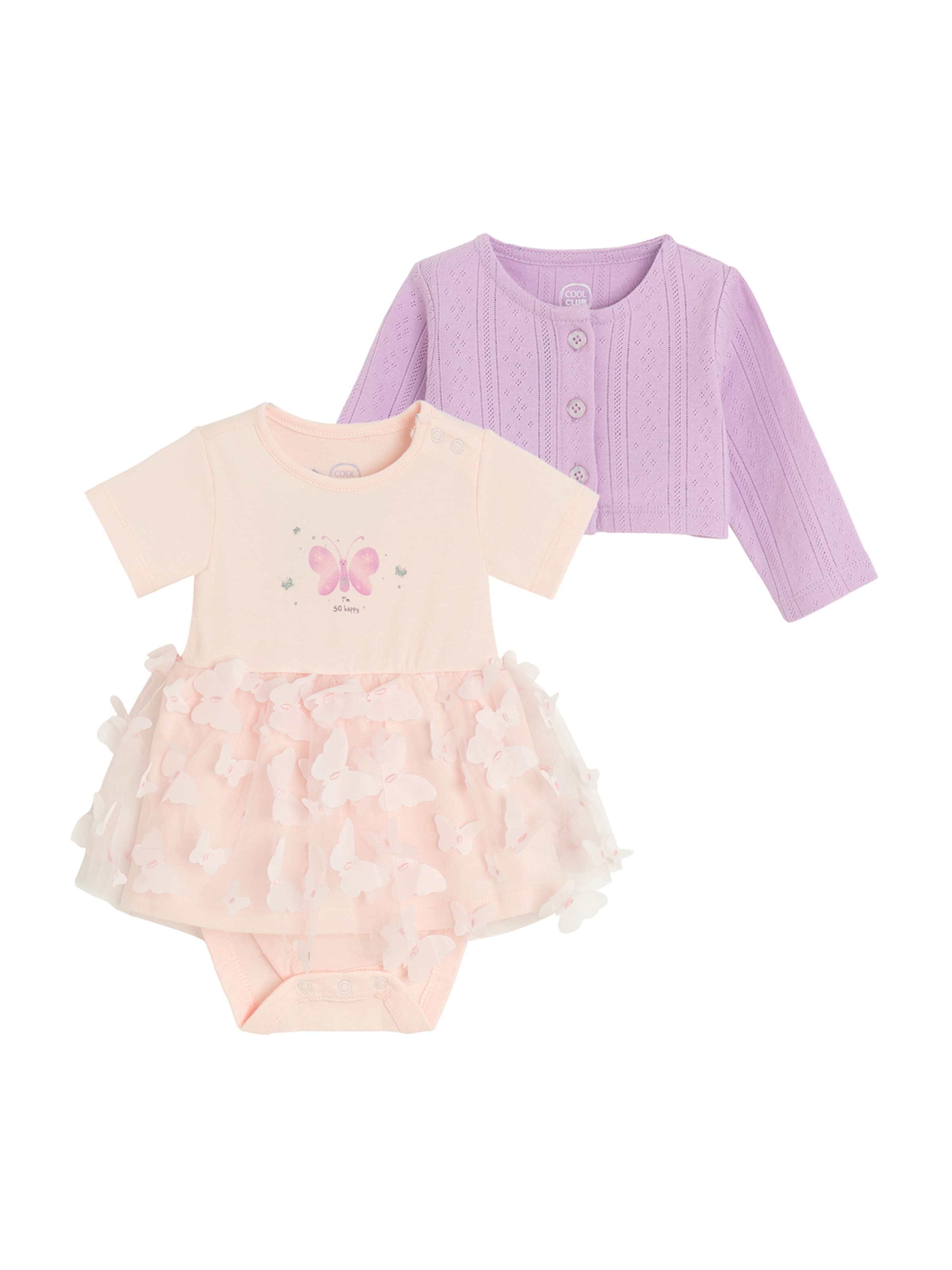 Cool Club Set in Pink: front