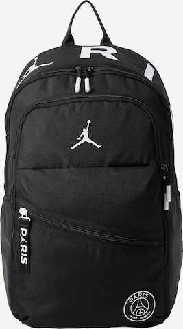 JordanSportski ruksak 'JAM PSG' - crna boja: prednji dio