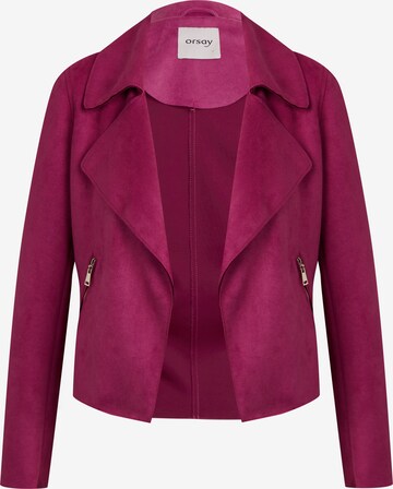 Orsay Between-Season Jacket in Pink: front