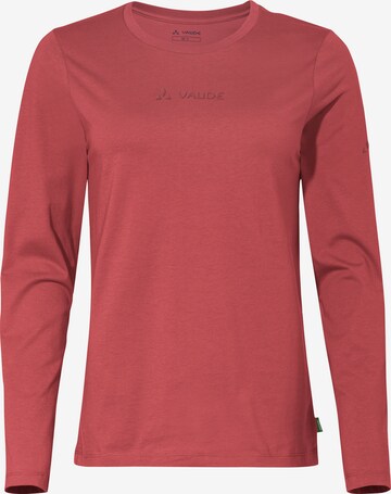 VAUDE Shirt in Rot: Vorderseite
