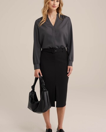 WE Fashion Blouse in Grey