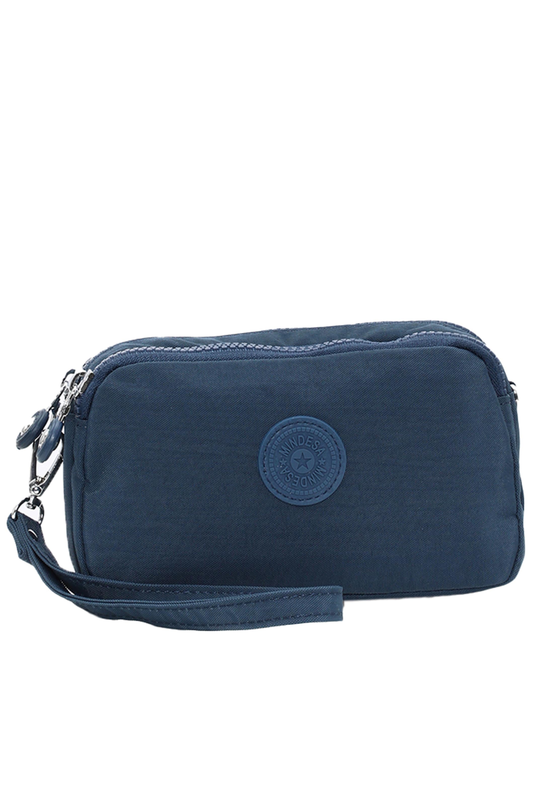 Sac à bandoulière Mindesa en bleu : devant