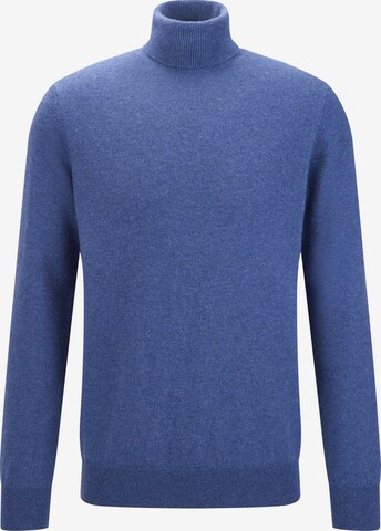 FALKE Pullover 'Pure' in Blau: Vorderseite