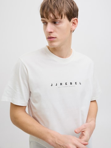JJ Rebel T-Shirt 'JREBROCKY' in Weiß