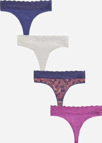 NextTanga gaćice - plava boja: prednji dio