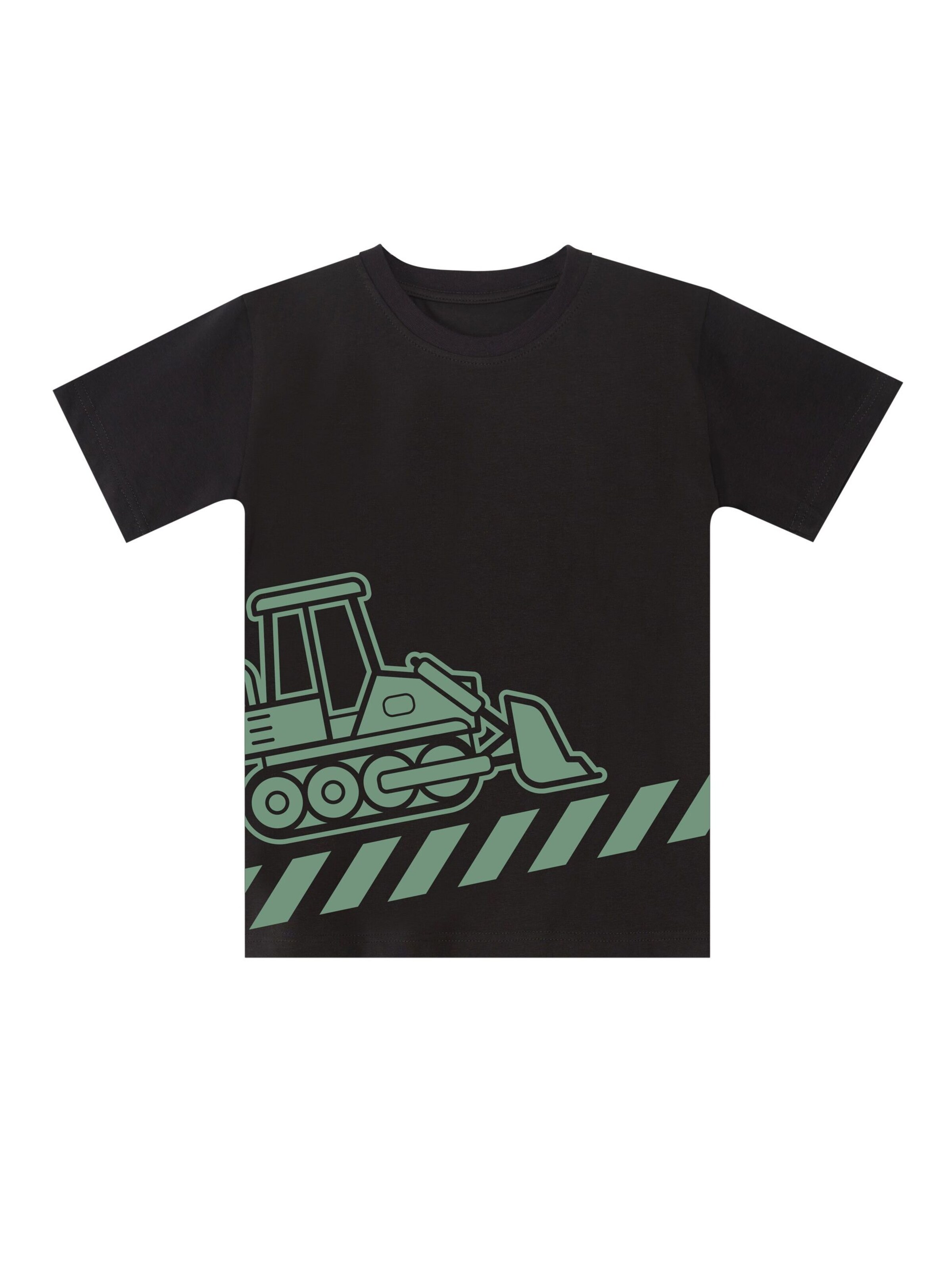 Denokids Tracksuit 'Digger on Duty' in Black