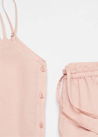 MANGO TEEN Pajamas 'jastmine' in Pink