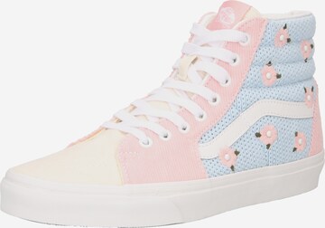 VANS - Sapatilhas altas em mistura de cores: frente