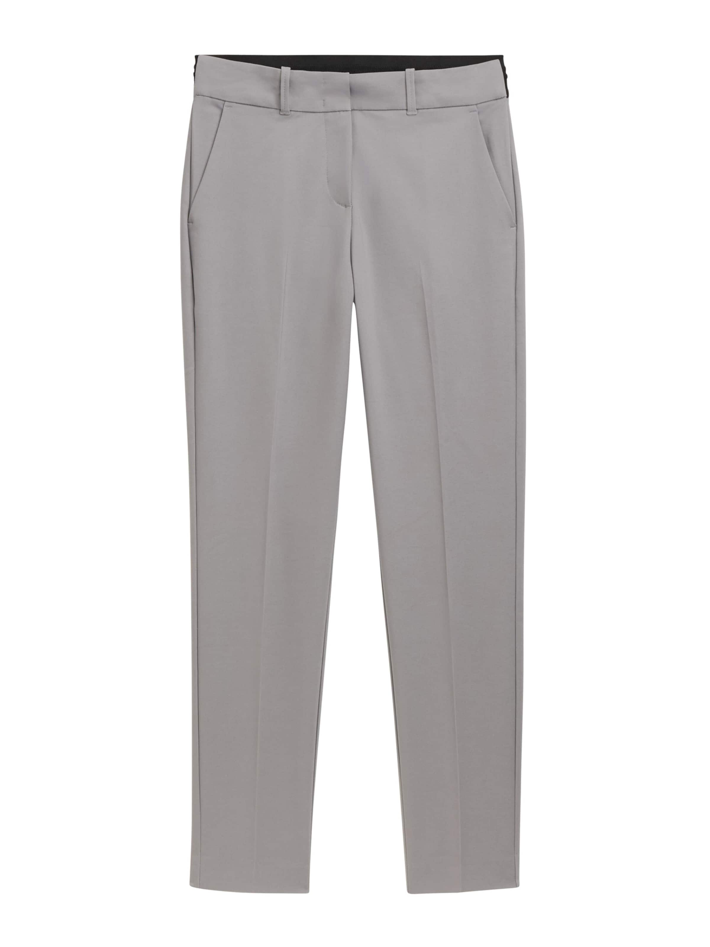 TOM TAILOR Trousers 'Mia' in Grey: front