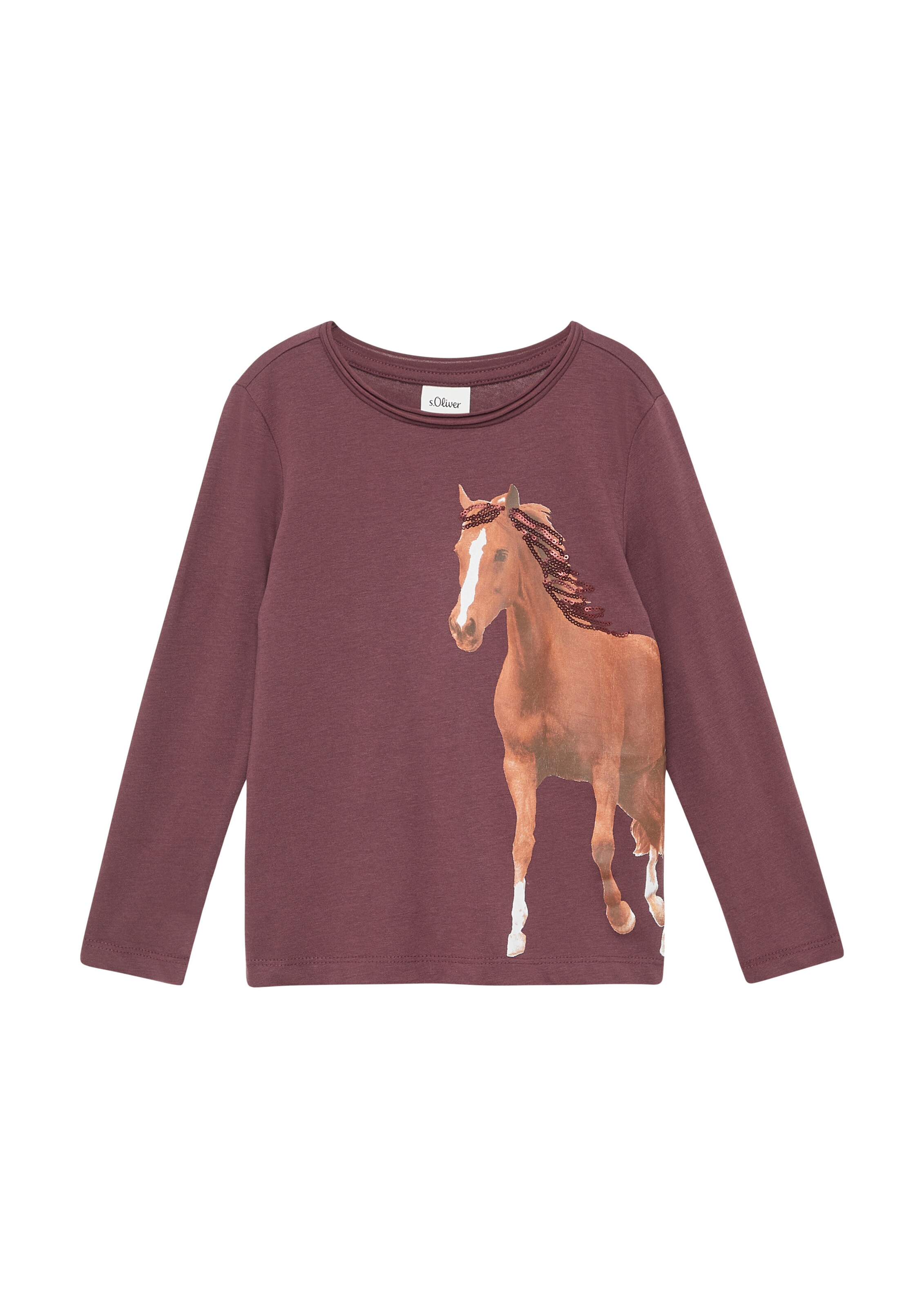 T-Shirt s.Oliver en rouge : devant