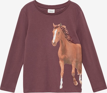 s.Oliver Shirt in Red: front