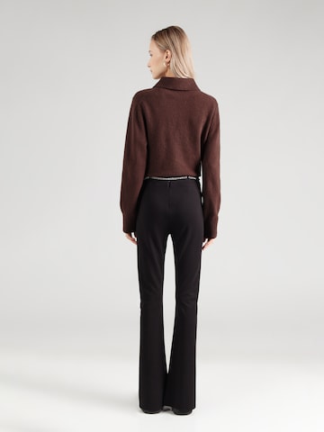 HUGO Расклешенный Штаны 'Noquetel' в Черный