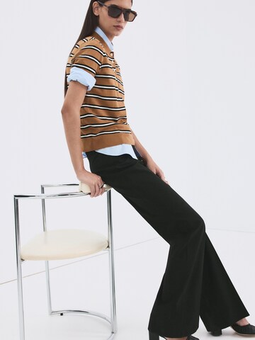 MANGO Sveter 'LUKO' - Hnedá