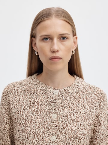 SELECTED - Cárdigan en beige