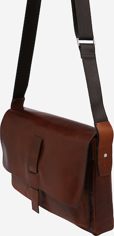 JOOP! Laptop Bag 'Loreto Janis' in Brown: front