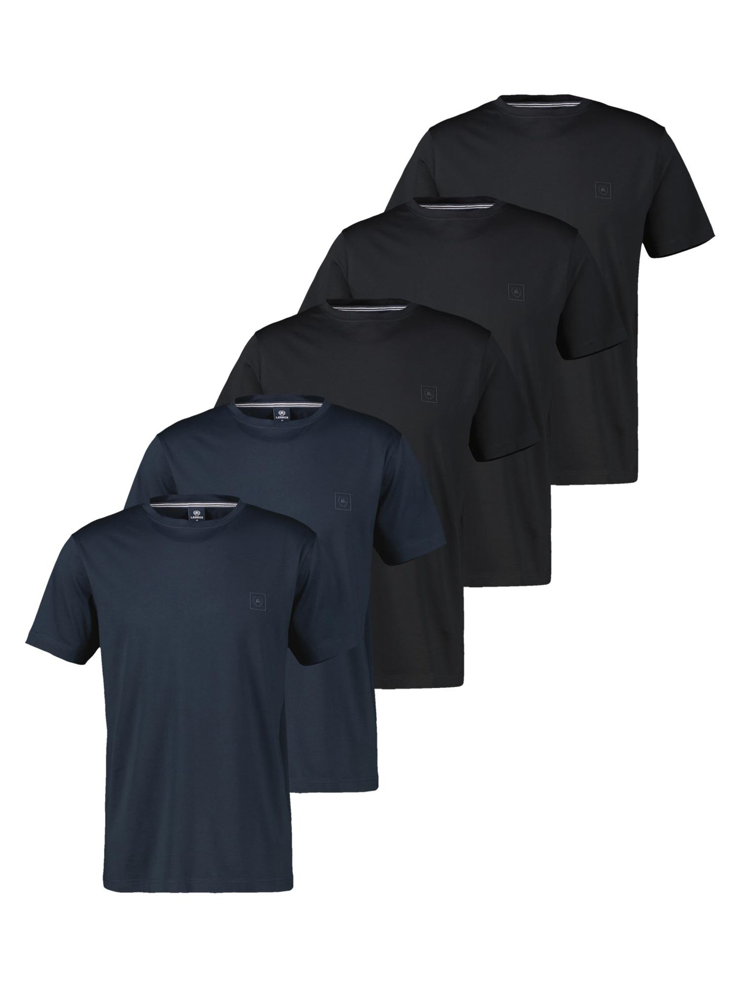 LERROS Shirt 'Basic'‌‌‌‌‌‌‌‌‌ in Blau: Vorderseite