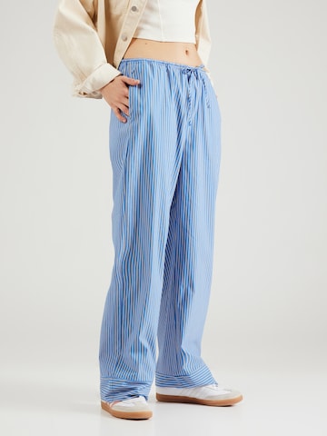 ONLY Wide Leg Hose 'SALVI' in Blau: predná strana