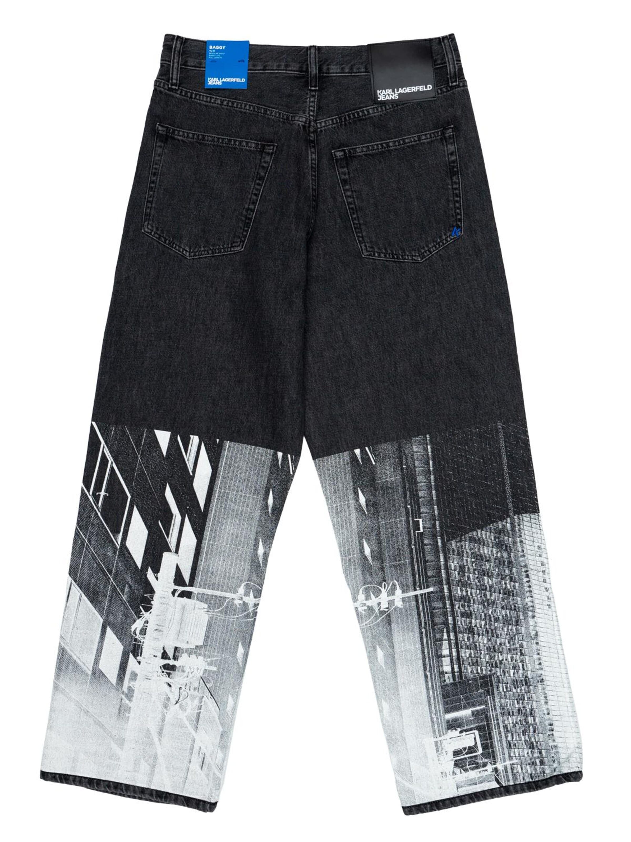 Regular Jean Karl Lagerfeld en gris