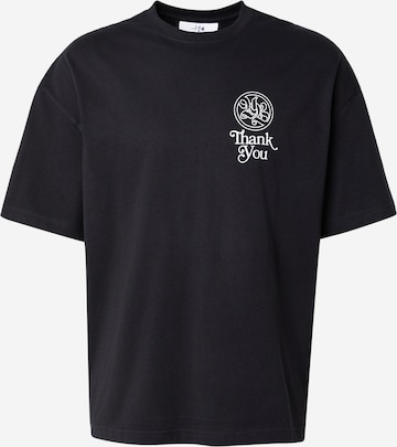 melns Vertere Berlin T-Krekls 'VIBE': no priekšpuses