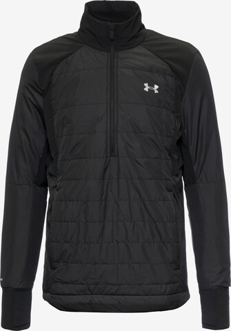 UNDER ARMOUR Athletic Jacket 'STRM Session' in Black: front