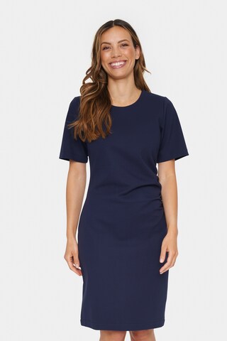 SAINT TROPEZ Dress in Blue: front