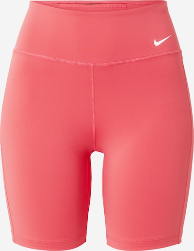 Pantaloni sport 'ONE' NIKE pe roșu deschis / alb, Vizualizare produs