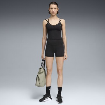PUMA Bustier Sport-BH in Schwarz