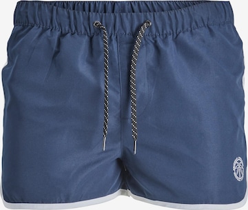 JACK & JONES Board Shorts 'CUBA' in Blue: front