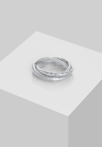 ELLI Ring 'Wickelring' in Silver