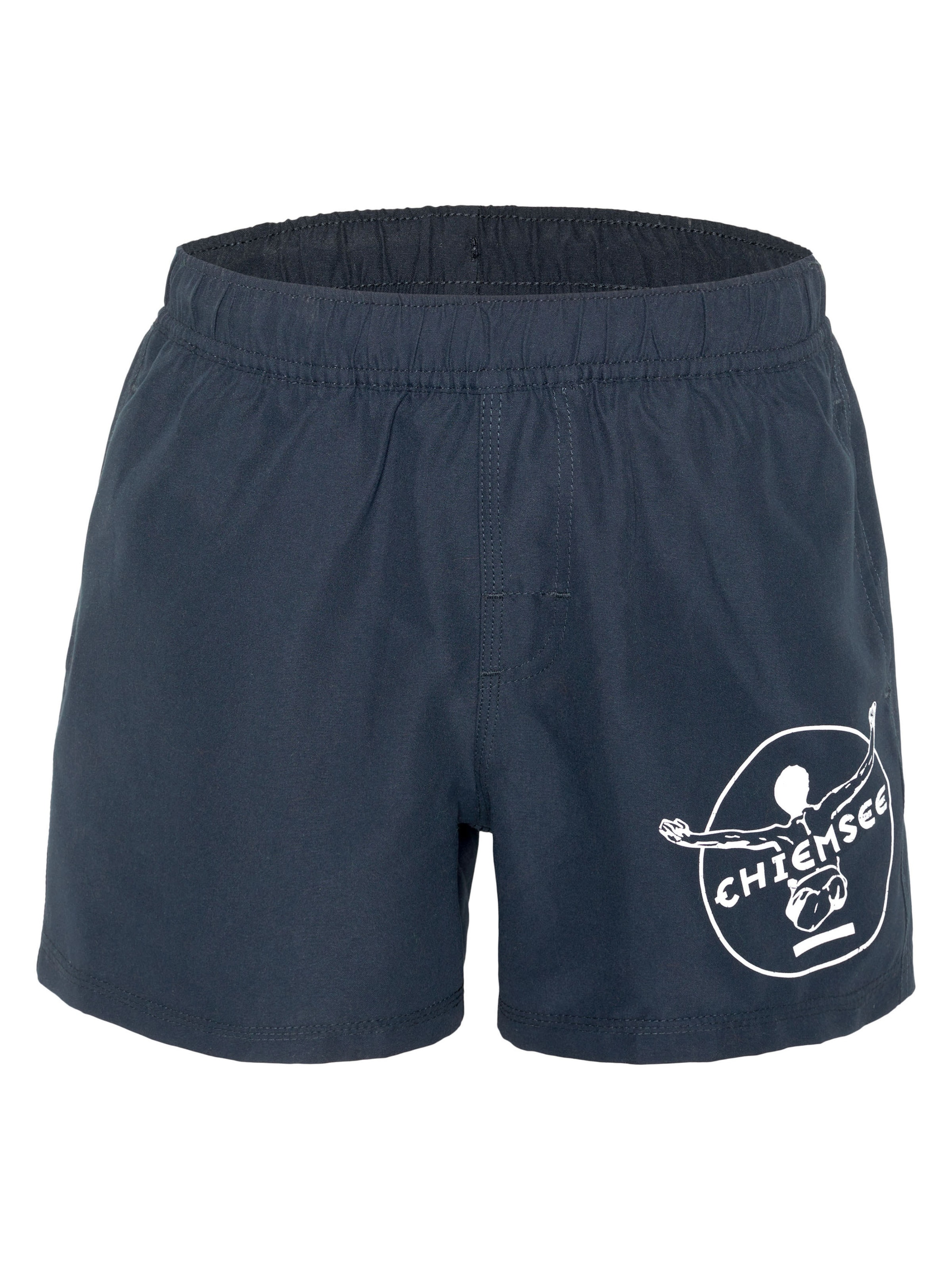 CHIEMSEE Board Shorts ' mit großem Jumper-Print ' in Blue: front