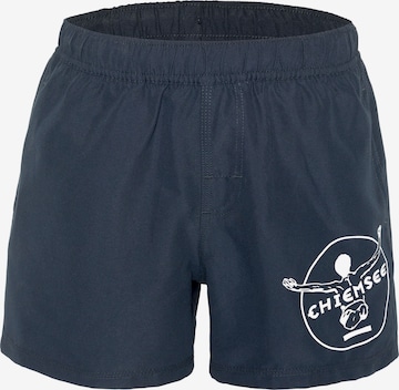 CHIEMSEE Board Shorts ' mit großem Jumper-Print ' in Blue: front