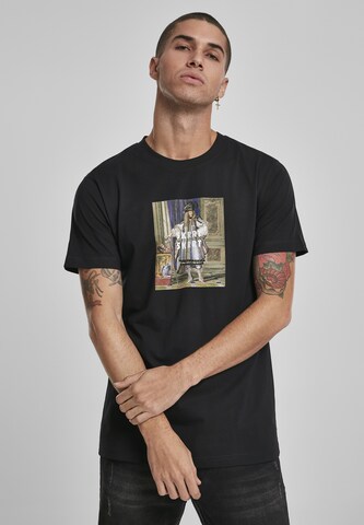 T-Shirt Mister Tee en noir : devant