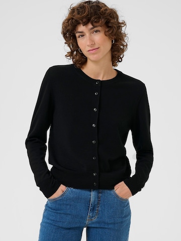 Part Two Gebreid vest 'NoelaniPW' in Zwart: voorkant