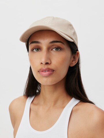 LeGer by Lena Gercke - Gorra 'Roxane' en beige: frente