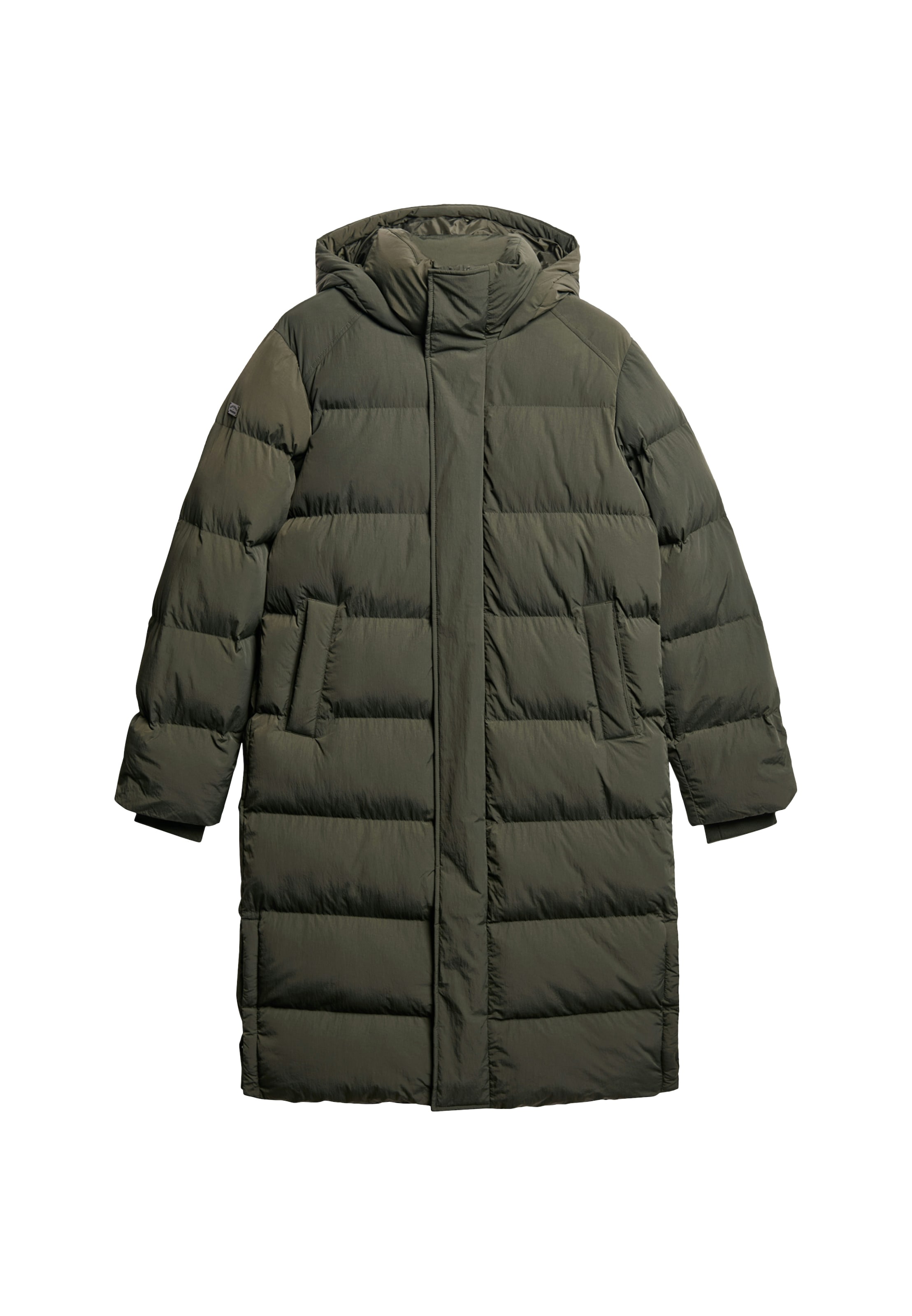 Superdry & CoZimski kaput - zelena boja: prednji dio